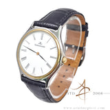 Jaeger LeCoultre Heraion Ref 112.5.09 Steel & Gold Watch (1990s)