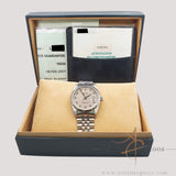 1989 Rolex Datejust Ref 16234 Taupe Patina Computer Dial Vintage Watch with Box Cert