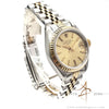 Rolex Datejust 26 Lady 6917 Champagne Linen Diamond Dial Vintage Watch (1979)