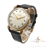 Movado 18K Rose Gold Winding Vintage Watch