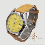 Rolex Oysterdate Precision 6694 Custom Yellow Dial Vintage Watch (1976)