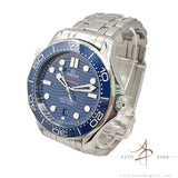 Omega Seamaster Diver 300M 210.30.42.20.03.001 21030422003001 Co-Axial Master Chronometer Blue Wave 42mm