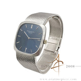 Patek Philippe Ellipse 3566-1 | 18k White Gold | Blue Sunburst Dial | Vintage 1972