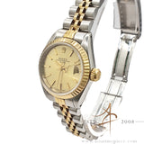 Rolex Datejust Lady Ref 6917 Champagne Linen Dial Vintage Watch (1976)