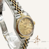 1991 Rolex Datejust Ladies 69173 Tapestry Dial with Box & Certificate