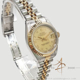 Rolex Datejust Ladies 69173 Champagne Roman Dial (1990)
