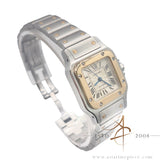 Cartier Santos Galbee 2423 Roman Dial Automatic Two Tone Steel & 18K Yellow Gold