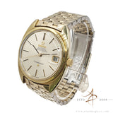 Omega Constellation 168.017 C Shape Gold Capped Automatic Chronometer Vintage Watch