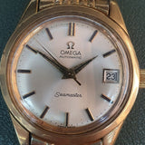 Omega Seamaster Automatic Gold Plated Vintage Watch 35mm