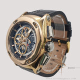 CVSTOS Challenger 50 in 18K Rose Gold Chronograph Skeleton Dial