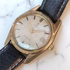 Vintage Omega Seamaster Crosshair Gold Cap Watch 34mm