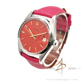 Rolex Precision 6694 Custom Red Dial Vintage Watch (1975)