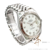 Rolex Datejust 116234 Mother of Pearl Diamond Dial on Jubilee Bracelet (2009)