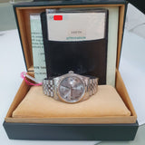 *CHANGED DIAL* 1989 Rolex Datejust Ref 16234 White Roman Dial Vintage Watch Box Cert (1989)