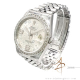 Rolex Datejust 16234 Custom Floral Dial Diamond Bezel (2000)