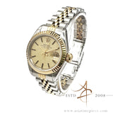 Rolex Datejust Lady Ref 6917 Champagne Linen Dial Vintage Watch (1982)