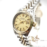 1983 Rolex Datejust Lady Ref 6917 Champagne Linen Dial with Certificate