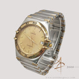 Omega Constellation Ref. 396.201 in Gold & Steel Quartz 33.5mm