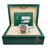 Mint 2019 Rolex Datejust 36 Ref 126231 Slate Grey Dial on Everose Oyster Bracelet