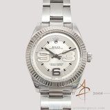 2008 Rolex Oyster Perpetual 31 Ref 177234 Silver Oversized Arabic Dial Oystersteel Bracelet Full Set