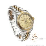 Rolex Datejust Ladies 69173 Champagne Dial Vintage Watch (1986)