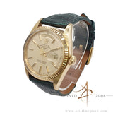 [Rare] Rolex Day Date President 1803 Champagne Minute Track Dial Vintage Watch (1971)