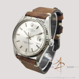 Rolex Datejust 1601 Silver Dial Vintage Watch (1970)