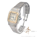 Cartier Santos Galbee 2423 Roman Dial Automatic Two Tone Steel & 18K Yellow Gold