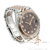 2019 Rolex Datejust 41 Ref 126331 Chocolate Diamond Dial Everose Full Set