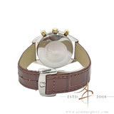 Omega Speedmaster Reduced 175.0032 Cal 1140 Automatic Chronograph Champagne Dial 18K Gold Bezel