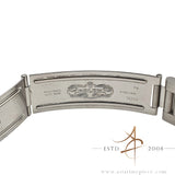 Rolex Oysterdate Precision 6466 Midsize Custom White Roman Dial Vintage Watch (1976)