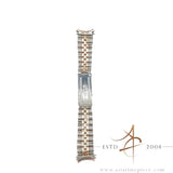 Rolex 20mm Folded Jubilee 62523H in 14K Two-Tone Half Gold Bracelet End Link 55 (Year 1978)