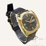 LeCoultre Master Mariner HPG 14K Gold Electroplate Automatic Day Date Vintage Watch