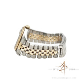 Rolex Datejust 16233 Champagne Linen Dial Vintage Watch (1997)