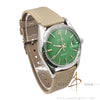 Rolex Precision 6694 Custom Green Dial Vintage Watch (1978)