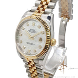 Rolex Datejust 36 Ref 116233 MOP Mother of Pearl Diamond Dial (2007)