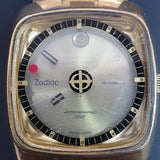 Zodiac Astrographics Mystery Dial Swiss Vintage Watch 1970s