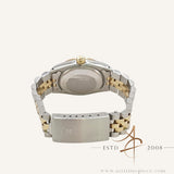 Rolex Datejust Midsize 68273 Blue Diamond Dial Vintage Watch (1988)