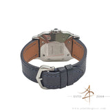 Cartier Santos Carree 2960 White Spider Dial Automatic Vintage Watch (1980s)