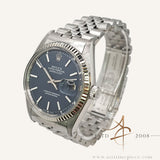 Rolex Datejust 1601 Matte Blue Dial Vintage Watch (1974)