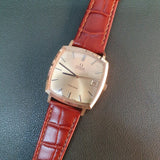 Vintage Omega Geneve Square Gold Micron Automatic 32mm from 1970s
