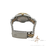 Rolex Datejust Ladies 69173 Diamond Black Dial Diamond Bezel (1996)