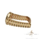 Rolex Datejust President 68238 Midsize Diamond Dial Bezel Watch in 18K Gold (1993)