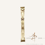 Custom 18K Gold Rolex President Bracelet 20MM