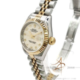 Rolex Datejust Ladies 69173 Computer Arabic Dial Watch (1995)