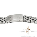 20mm Rolex Steel Folded Bracelet 6251H Endlink 55