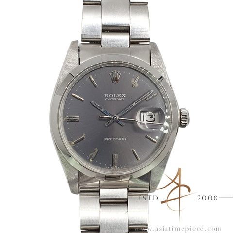 Rolex 6694 Oysterdate Precision Grey Dial Vintage Watch (1974)