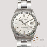 Rolex Date 1500 Silver Dial Automatic 34MM Vintage Watch (1972)
