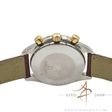Omega Speedmaster Reduced 175.0032 Cal 1140 Automatic Chronograph Champagne Dial 18K Gold Bezel