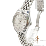 Rolex Lady Datejust 26 Ref 179174 Silver Diamond Dial (2008)